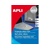 Print etikety strieborné plastové A4 APLI - AGIPA 63,5x29,6 mm